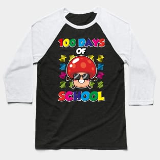 Back to The School  100 days of school Baseball T-Shirt